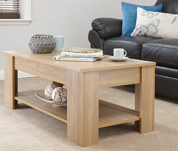 Bàn uống trà đẹp gỗ nhân tạo