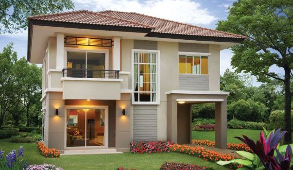 12 mẫu thiết kế biệt thự giá rẻ chỉ từ 500 triệu 65 biệt thự mái thái mini 2 tầng