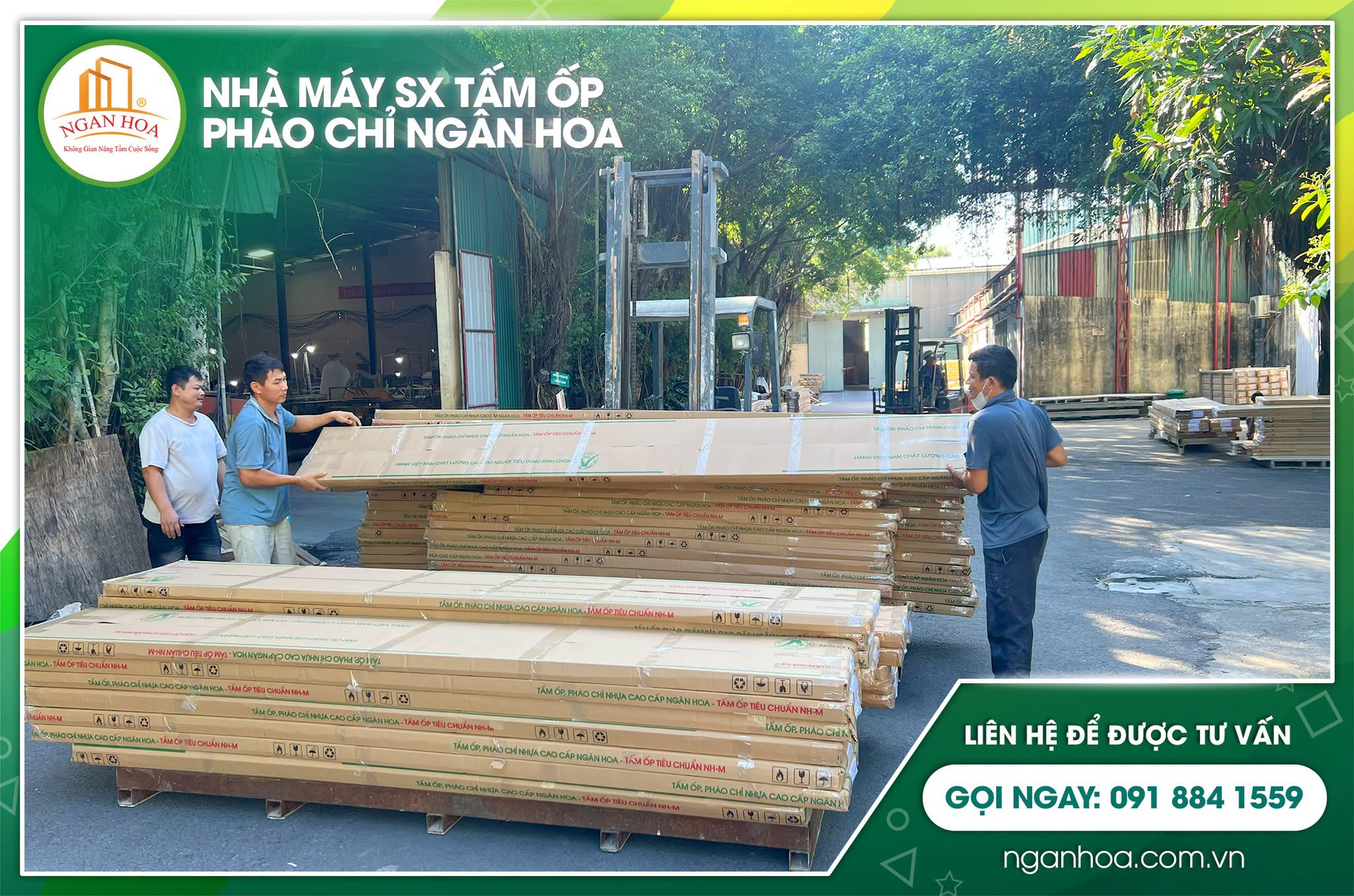 Ngân Hoa – Phào Chỉ Nhựa, Tấm Nhựa Ốp Tường Nội Thất